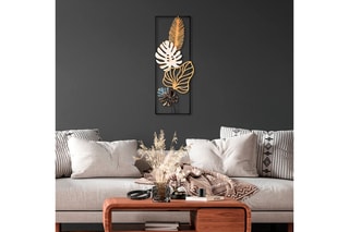 Décoration murale - Doré et noir