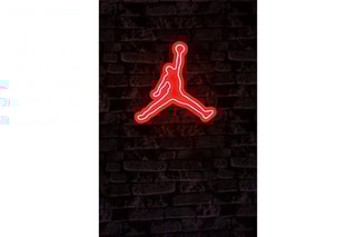 Décoration murale Basketball - 42 x 40 cm - Rouge et blanc