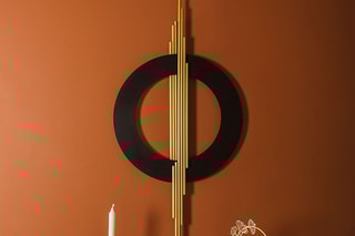 Wanddecoratie - Zwart en Goudkleurig