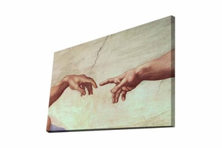 Tableau "La Création d'Adam" - Michel-Ange