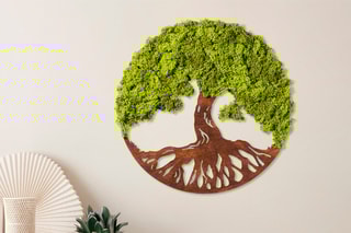 Décoration murale Tree Of Life - Vert et marron