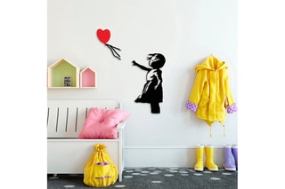 Décoration murale "La petite fille au ballon" - Banksy