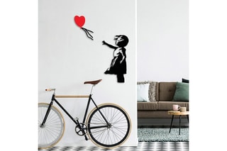Décoration murale "La petite fille au ballon" - Banksy