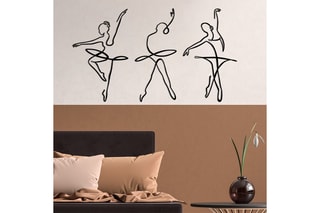 Décoration murale Ballerina - Noir