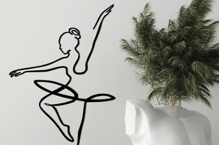 Décoration murale Ballerina - Noir