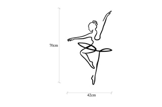 Décoration murale Ballerina - Noir