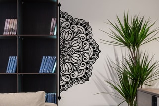 Décoration murale - Noir - 160 x 70 cm