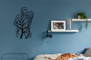 Décoration murale Romance - Noir