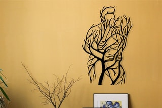 Décoration murale Romance - Noir