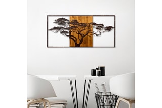 Décoration murale en bois - Naturel