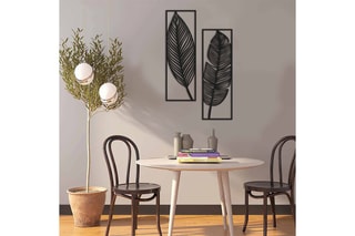 2 décorations murales - Noir