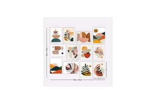 12 tableaux - 20 x 15 cm