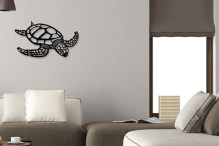 Décoration murale Caretta - Noir