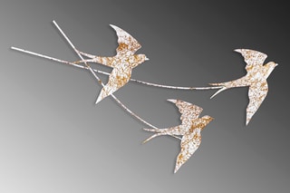 Wanddecoratie Wallow Wit