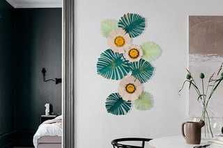 Décoration murale - 8 x 55 cm - Vert