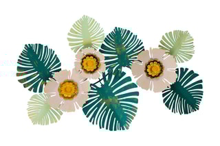 Décoration murale - 8 x 55 cm - Vert