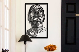Décoration murale Antonietta - 45 x 70 cm - Noir