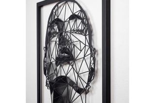 Décoration murale Antonietta - 45 x 70 cm - Noir