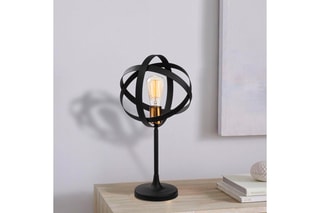Lampe à poser Gezegen - Noir