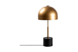 Lampe à poser Mixed - Doré et noir - 40 W