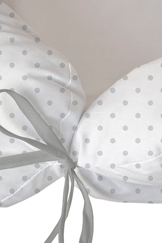 Coussin de couffin Once upon a time - Gris et blanc - Dès 8 mois