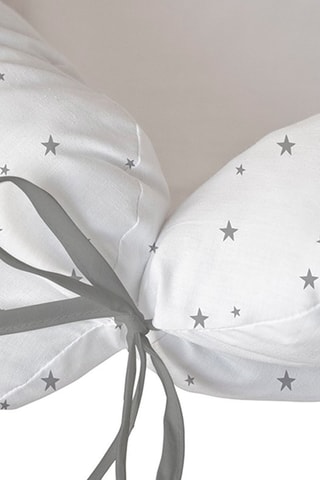 Coussin de couffin Carina Friends - Gris et blanc - Dès 8 mois
