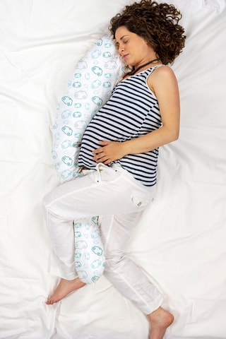 Coussin d'allaitement Compte-Nuages - Blanc - 145 x 25 cm