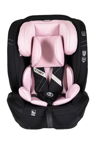 Siège-auto - Rose - Dès la naissance - De 76 à 150 cm