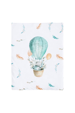 Mini berceau cododo en bois et parure Explorer Rabbit - Jusqu'à 10 mois - 4 pièces