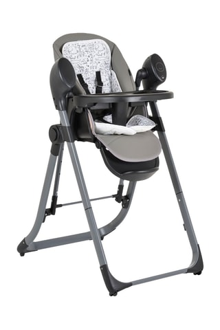 Chaise haute 2 en 1 à roulettes - Dès 6 mois/dès la naissance - Jusqu’à 15 kg/jusqu’à 9 kg