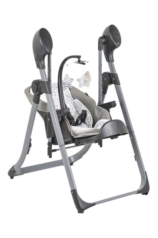 Chaise haute 2 en 1 à roulettes - Dès 6 mois/dès la naissance - Jusqu’à 15 kg/jusqu’à 9 kg