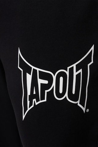 Joggingbroek Lifestyle Basic Jogger Zwart en Wit - Tapout