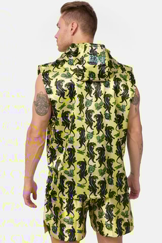 Jasje met Capuchon Panther Ring Jacket Geel en Zwart - Benlee