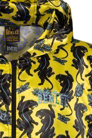 Jasje met Capuchon Panther Ring Jacket Geel en Zwart - Benlee