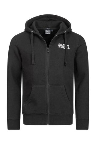 Jasje met Capuchon Chest Logo Zwart - Benlee