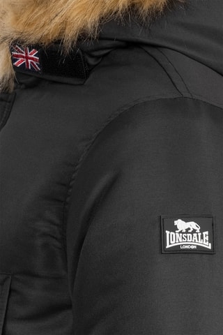 Parka met Capuchon Zwart