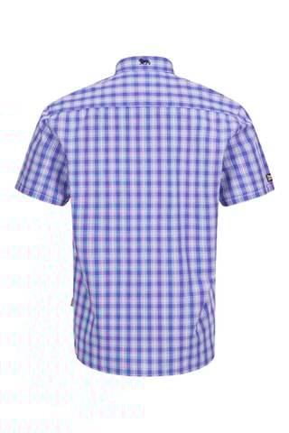 Overhemd Slim Fit Koningsblauw en Wit