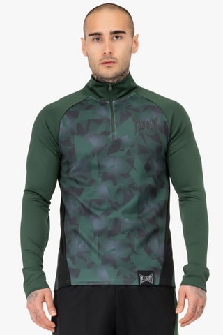 Ondertrui Slim Fit Training Midlayer - Groen 