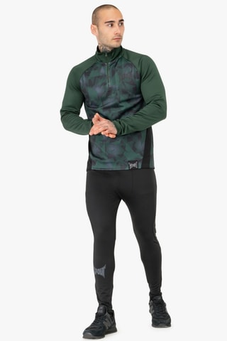 Ondertrui Slim Fit Training Midlayer - Groen 