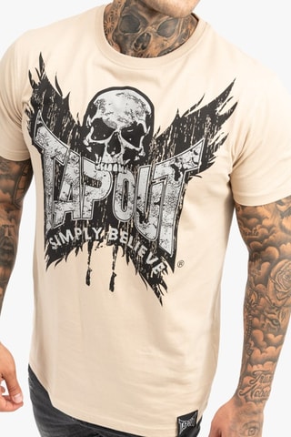 T-shirt regular Creston - Beige