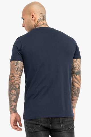 T-shirt regular Bernardino - Blauw