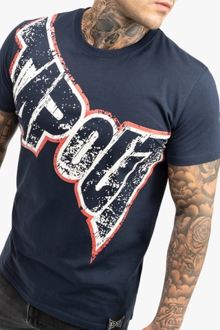 T-shirt regular Bernardino - Blauw