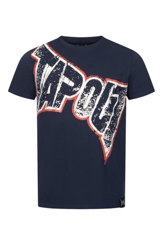 T-shirt regular Bernardino - Blauw