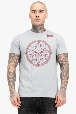 T-shirt regular Skrape Tee - Grijs