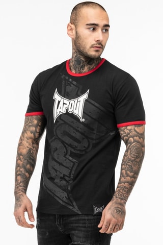T-shirt regular Trashed - Zwart