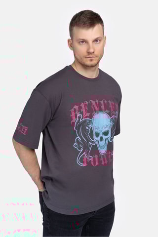 Wijd T-shirt Pantera Zwart - Benlee