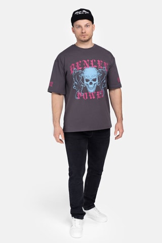 Wijd T-shirt Pantera Zwart - Benlee