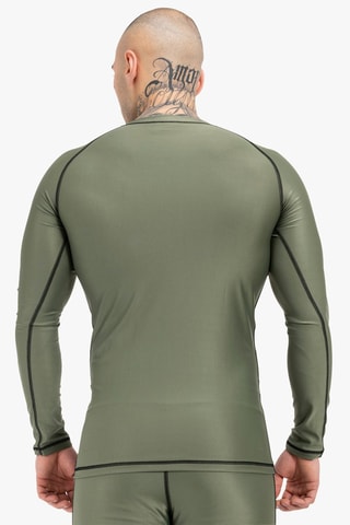 T-shirt Mossburn - Groen en Zwart - Benlee
