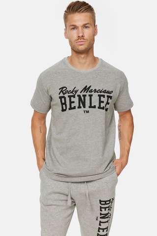 T-shirt Donley Grijs en Zwart - Benlee