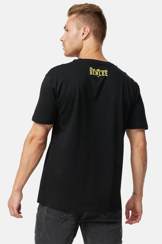 T-shirt Tiger Power Zwart en Geel - Benlee